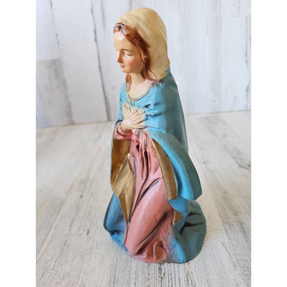 Vintage Italian Mary nativity fontanini 9" village Xmas - Picture 2 of 9